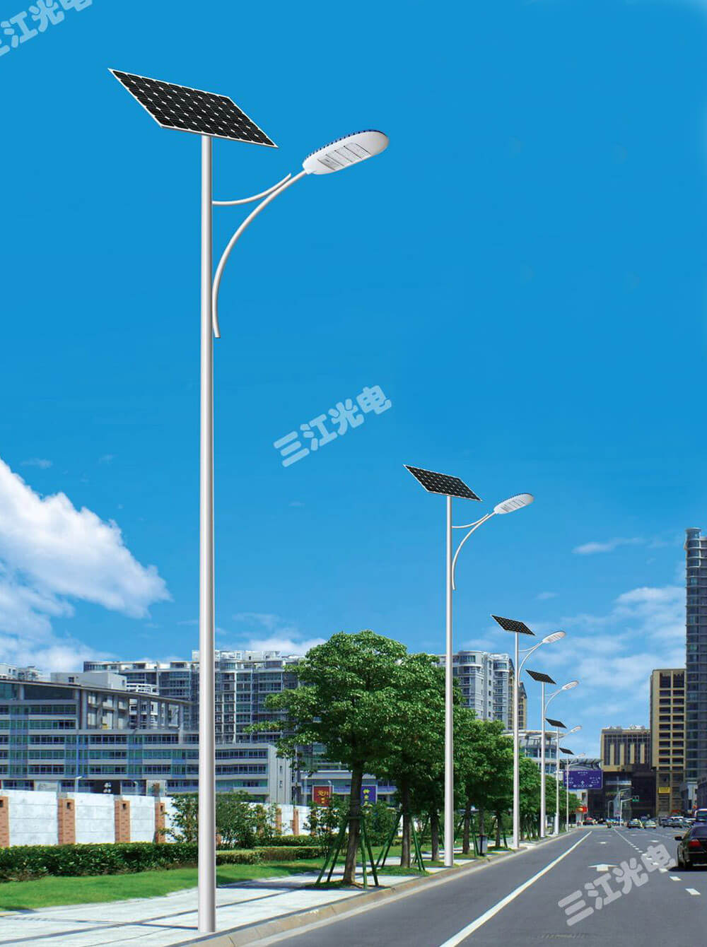 Solar street lamp TYN-008